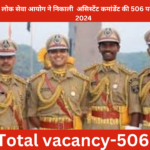 upsc recruitment CAPF Assistant commandant vacancy 2024 apply now